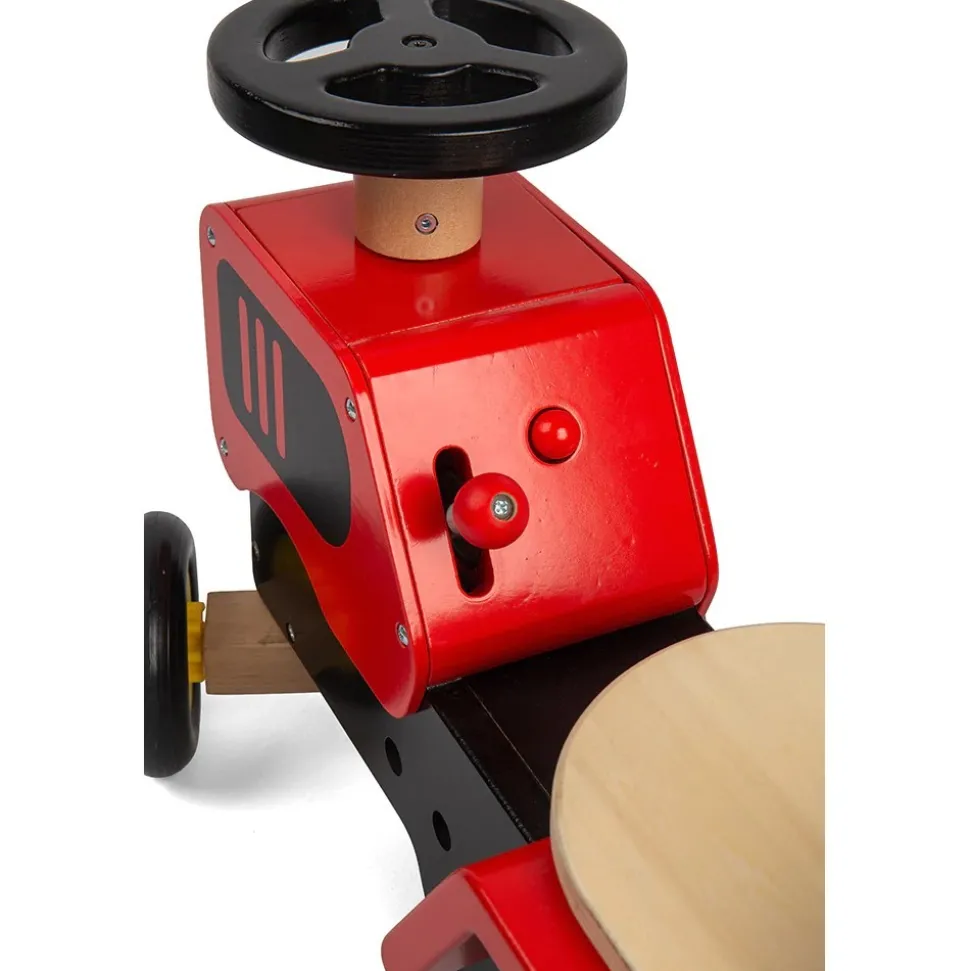 Big Jigs Ride On Wooden Tractor