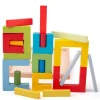 BigJigs Doorways, Cylinders and Planks Wooden Blocks