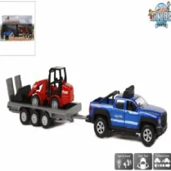 Kids Globe Pick Up with Trailer and Mini Loader