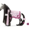 Schleich Beauty Sofia and Dusty Horse with Mane and Tail Set 42584