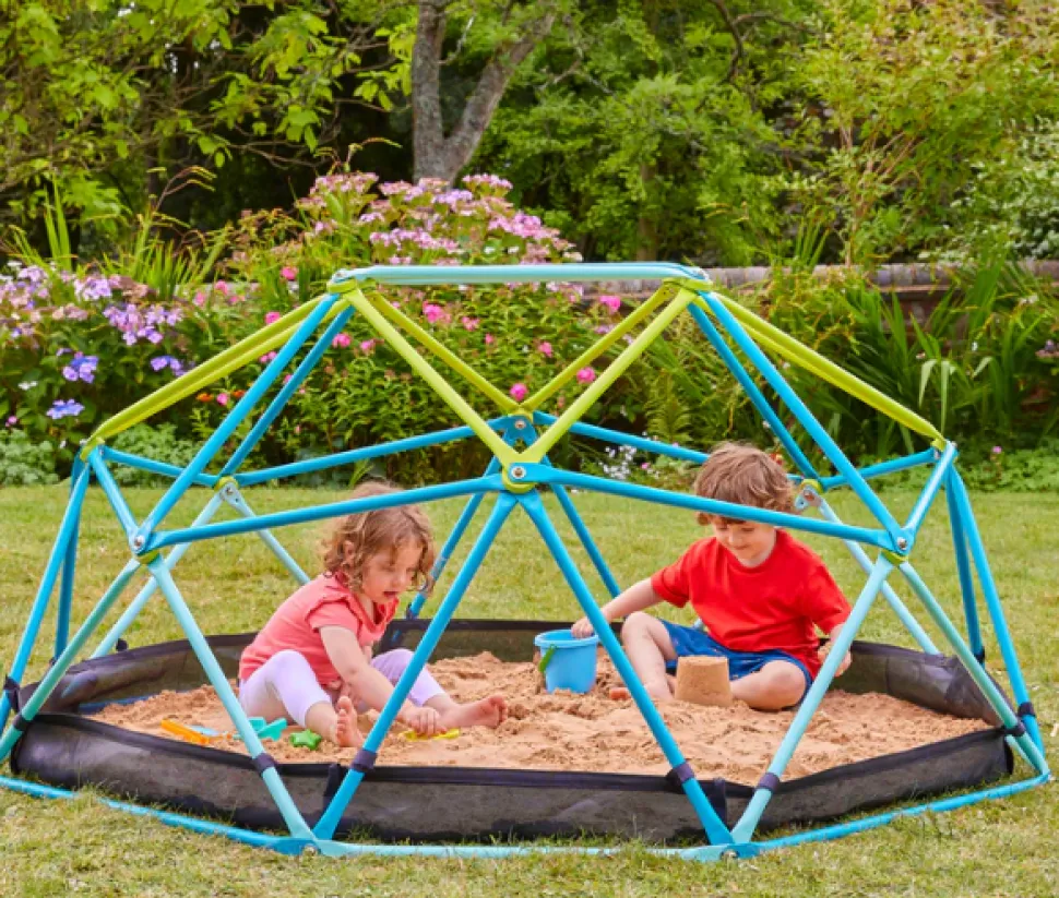 TP 1.9m Metal Climbing Dome and Sandpit