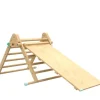 TP Pikler Wooden Toddler Climbing Triangle and Slide Board