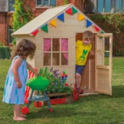 TP Wooden Hideaway Playhouse